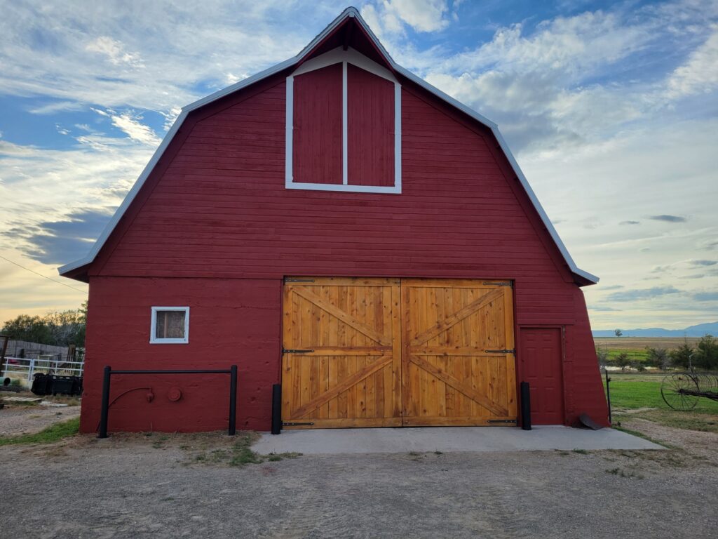 Cheyenne Professional Painters Exterior Barn Painting